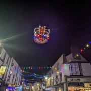 Bromyard's Christmas lights have been switched on