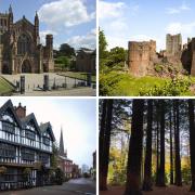 Hereford Cathedral, Goodrich Castle, the Black and White Horse and Queenswood are among the must-visit spots in Hereford