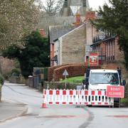 The previous road closure on the B4225 was last month