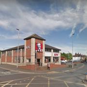 The KFC restaurant at the junction of Commercial Road and Stonebow Road in Hereford