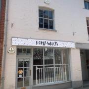 The former babywear shop in Hereford's Aubrey Street is up for sale