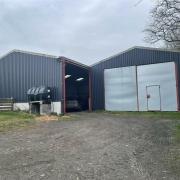 The barn is up for sale with agents Sunderlands