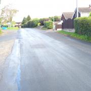Work has been carried out in Tillington Road, Hereford