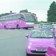 A convoy of pink cars is travelling across the UK to raise money for Hereford’s Little Princess Trust. The rally will see pink vehicles, including a National Express coach, travel more than 800 miles over six days