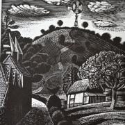 A wood engraving by Kenneth Craddock