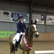 Harriet Brick impressed the judges in the Dressage to Music Championships at the Kings Equestrian competition in Bromyard