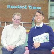 Mark Bowen (left) and Ian Morris will receive the High Sheriff's certificate for the paper's Safer Driving Campaign.
