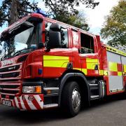 Four Hereford and Worcester Fire and Rescue Service crews have tackled a commercial garage blaze in Much Birch. FIle picture
