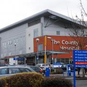 Christine James underwent endoscopic surgery at Hereford County Hospital