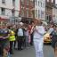 Picture by Jan Long of Ledbury Rotary Club who acted as a steward for the relay