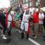 England fans have moved their base in the fanzone to be opposite 'Swedish Corner'