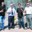 Wye Valley Brewery is making a £2m investment in expanding the brewery. From left are: Jimmy Swan, head brewer of Wye Valley Brewery; Steve Midgeley of Microdat; Vernon Amor, managing director of Wye Valley Brewery; and Richard Cryer of Watergate.