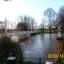 The River Wye, pictured at the Victoria Bridge, this morning.