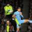 Edin Dzeko, right, scored a brace as Manchester City fought back to defeat Chelsea in a friendly