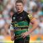 Dylan Hartley was sent off on the stroke of half-time