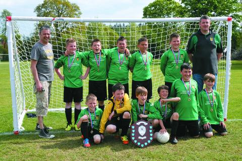 The Onny under 11 team won their section.
Picture by dephoto.biz