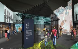 Illustration of how the redeveloped museum and art gallery could look