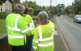 Community speed watch schemes are in place across West Mercia