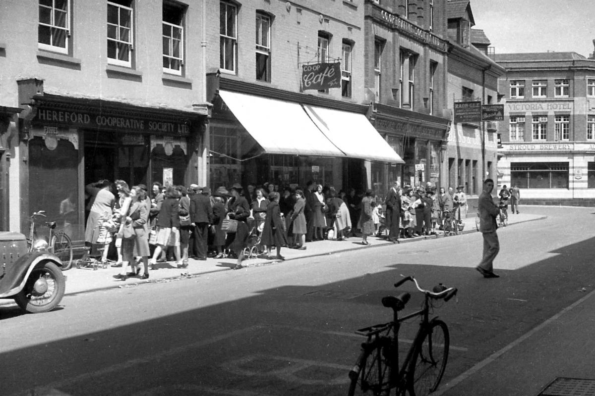 Widemarsh Street, Easter 1948.