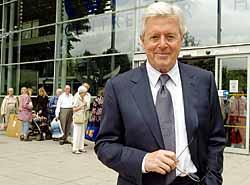 Current presenter Michael Aspel