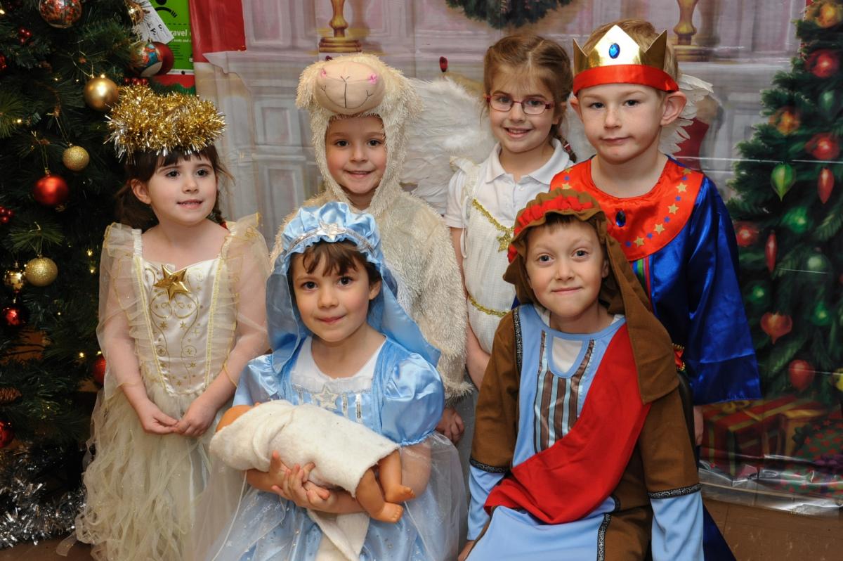 Class 1 at Shobdon Primary School performed The Christmas Tree Nativity
