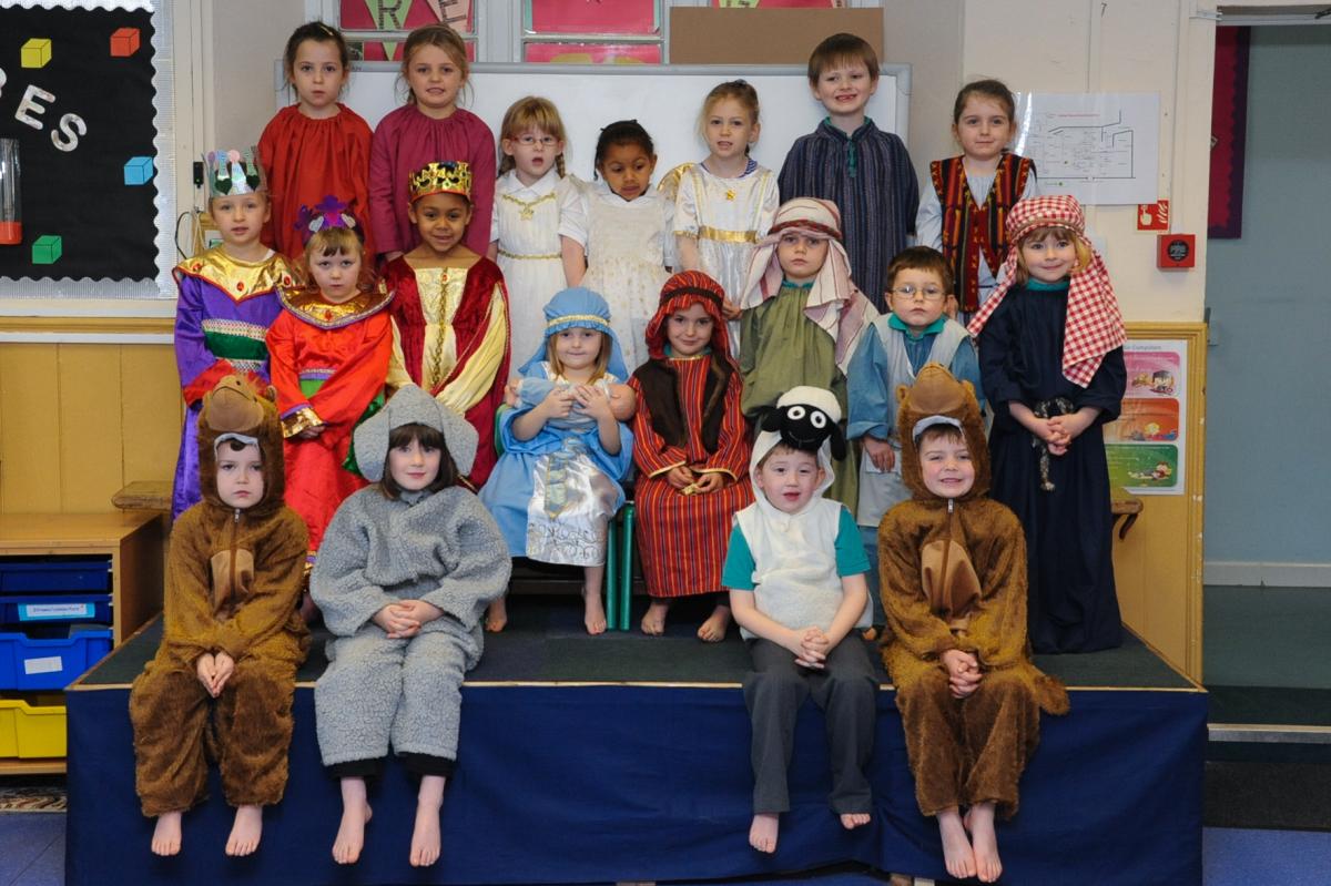 Almeley Primary School children performed the nativity 'A Miracle in Town'