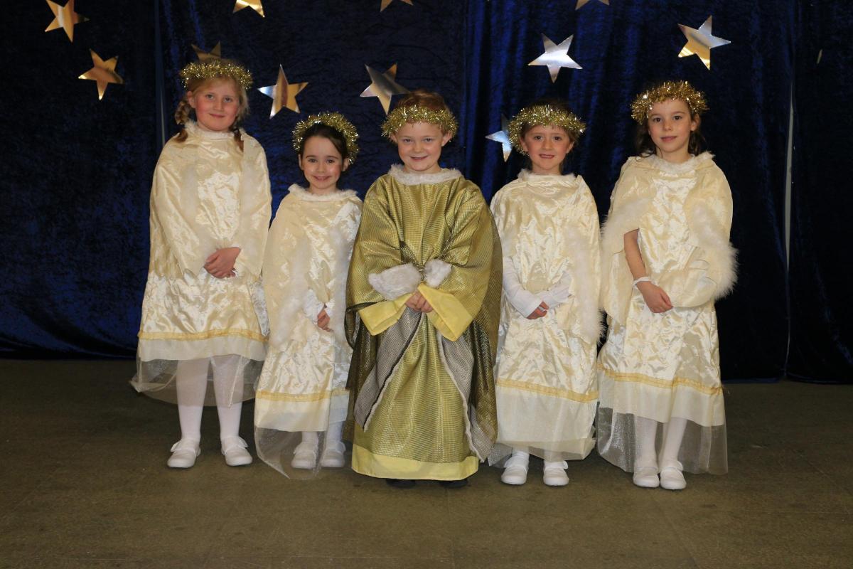 Children from the Year 2 class of Hereford Cathedral School performed their annual nativity
