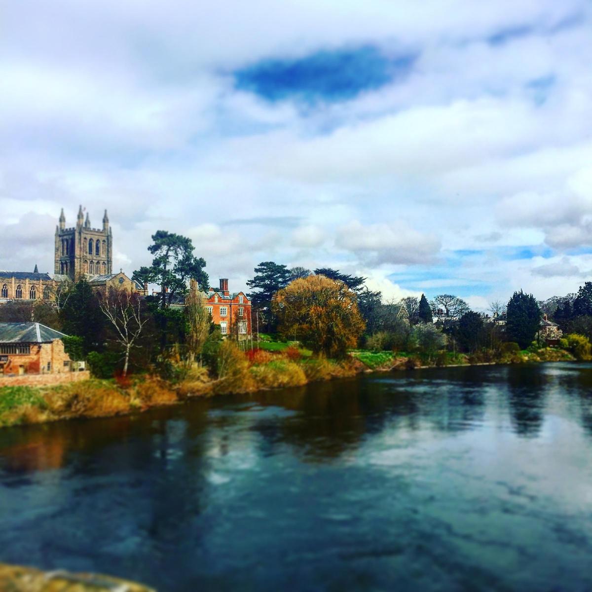 Cat Hartland took this photo while on a recent visit to Hereford, her home town.