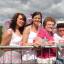 Race for Life girls line up for the camera.