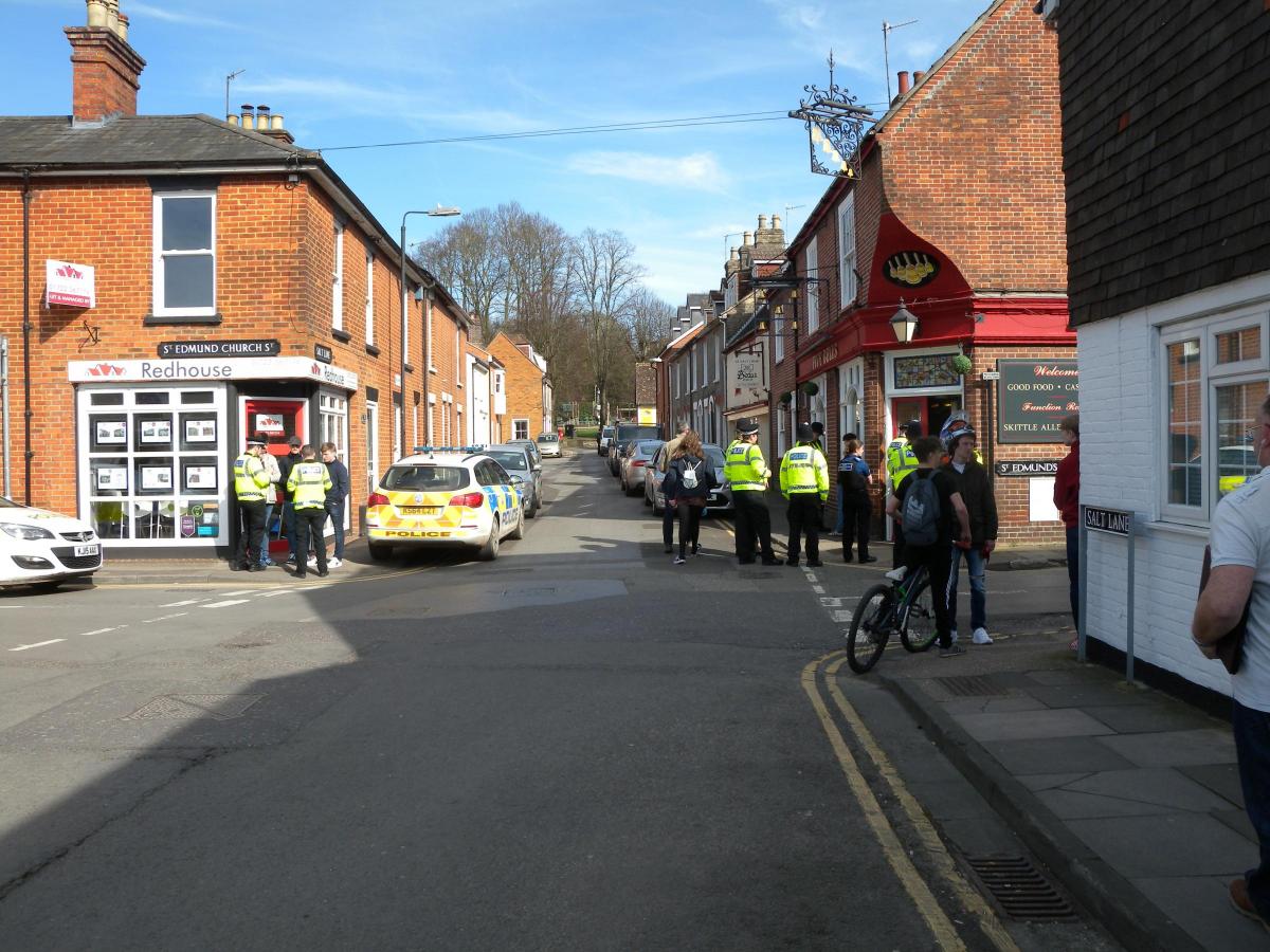 Police called to city centre pub ahead of Salisbury v Hereford game