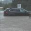 Two cars are left stranded in flood waters on the A443 near Eardiston, Worcestershire