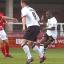 Bradley Hudson Odoi scores Hereford's second goal.