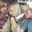 Land Girls (l-r), Katie Garn, Hollie Louise Sparrow & Elsie Lusty.