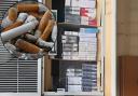 The cigarettes were found by council officers