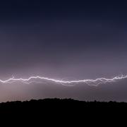 Lightning over Marcle Ridge