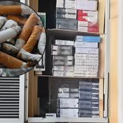 The cigarettes were found by council officers