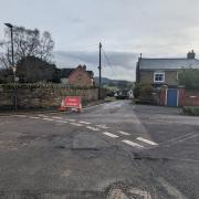 Linton Lane was closed earlier this year after part of a wall collapsed