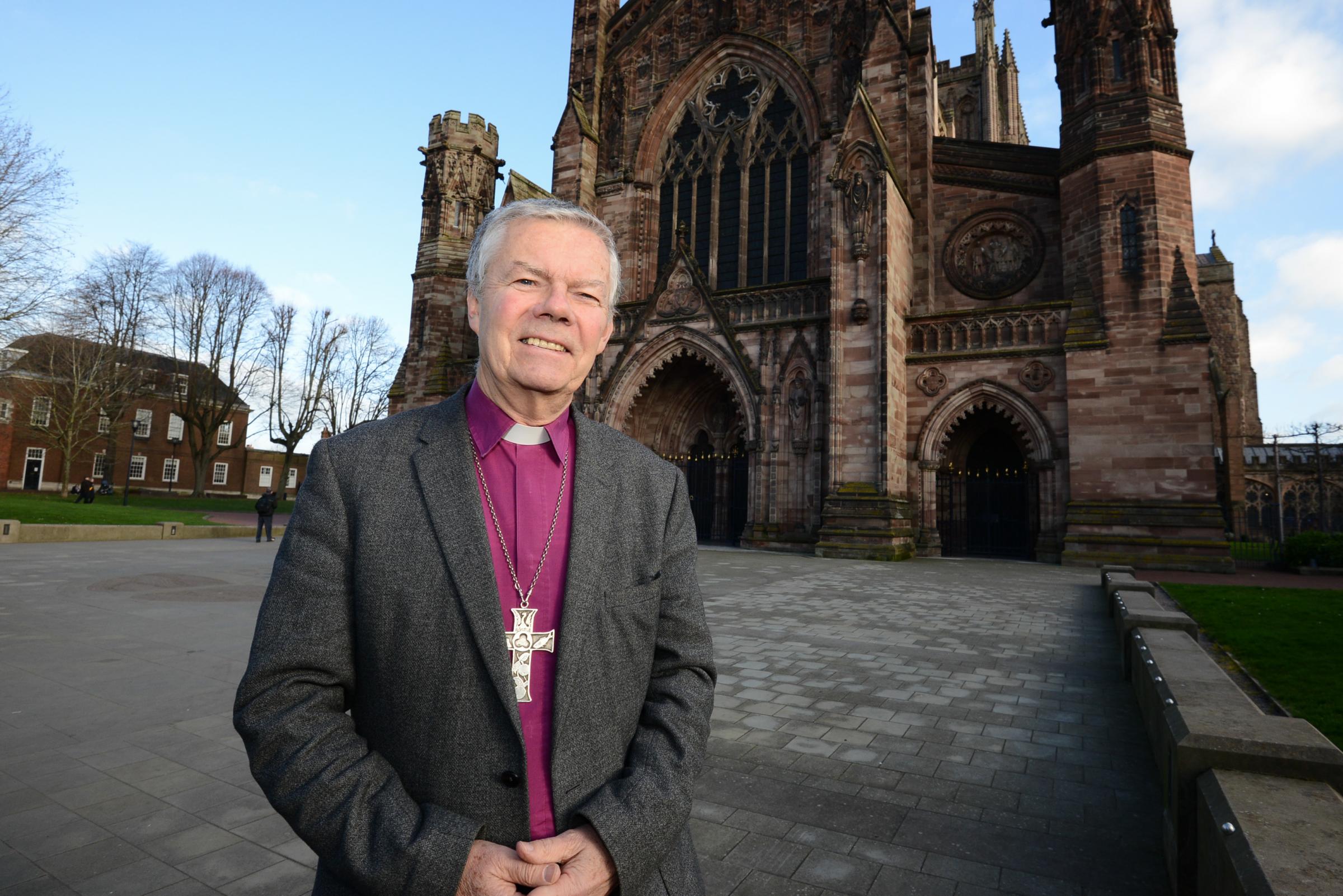 Final public appearance for Bishop of Hereford