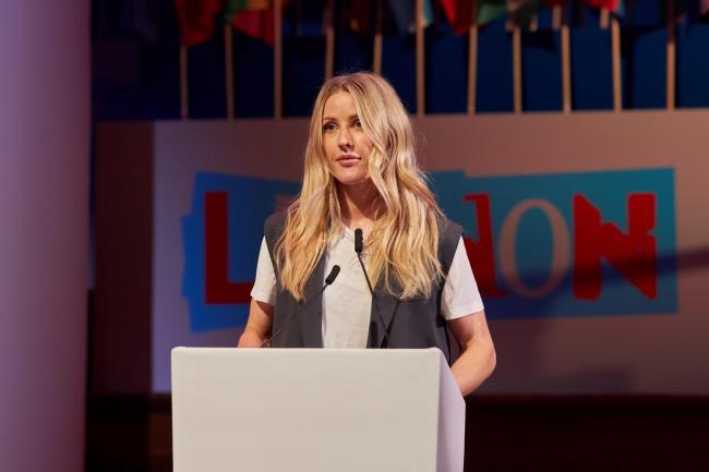 Ellie Goulding Photo: One Young World/PA Wire