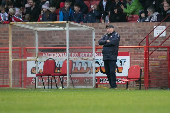 Hereford manager Russell Slade was left frustrated after his side lost 2-0 at Curzon Ashton. Picture: Andy Walkden