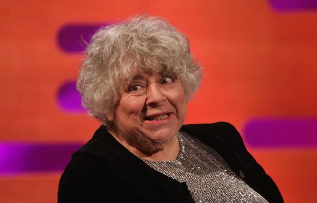 Miriam Margolyes, famous for her roles in the Harry Potter film franchise, will switch on Hay-on-Wye's Christmas lights. Picture: Isabel Infantes/PA Wire