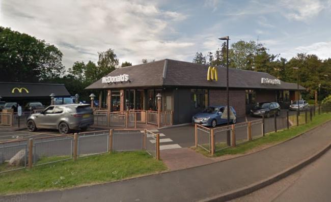 McDonalds on Belmont Road, Hereford. Photo: Google