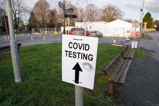 The number of new coronavirus cases in Herefordshire is falling, but tests centre, including the one in Leominster, remain open. Picture: Rob Davies