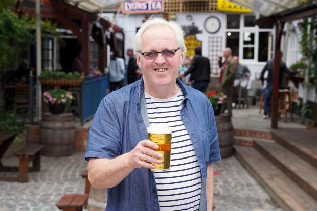 Hereford Times: The Barrels in Hereford, run by Phil Pryce, is one of the pubs in Hereford planning to reopen its beer garden in April 2021. Picture: Rob Davies