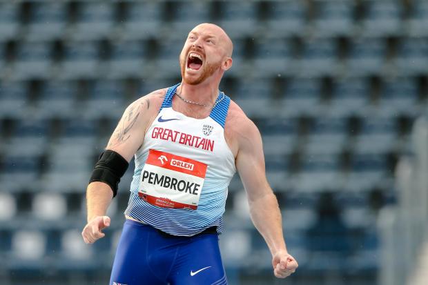 Hereford Times: Paralympian Dan Pembroke. Picture: Tadeusz Skwiot.