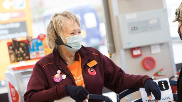 Hereford Times: Sainsbury’s will also be asking customers to wear face masks. (PA)