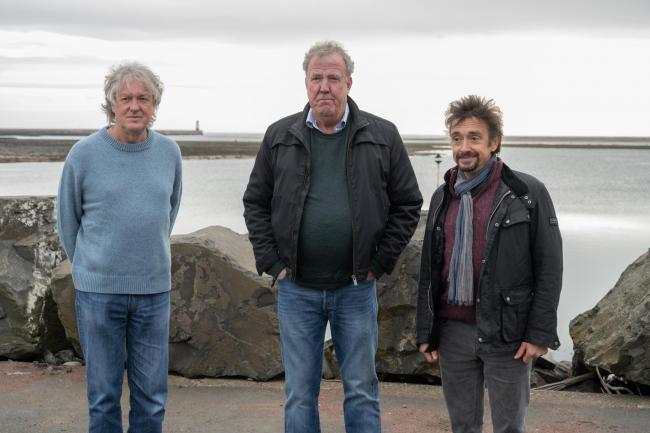 Left to Right: James May, Jeremy Clarkson, Richard Hammond Picture: PA Photo/Amazon Prime.