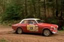 Ken Davis who will be competing in his Volvo Amazon at this year's Wyedean Stages Rally