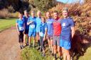The successful Wye Valley Runners team
