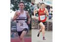 Charlie Jones (left) and Katie Synge-Curtis won the first round of the Hereford Couriers Virtual 5k Series